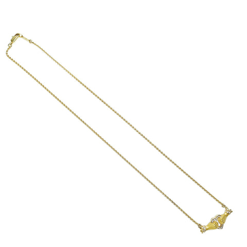 【中古】CARRERA Y CARRERA カレラ・イ・カレラ K18YG750 DIAMOND NECKLACE ダイヤモンドネックレス 11.2ｇ ONE PRICE