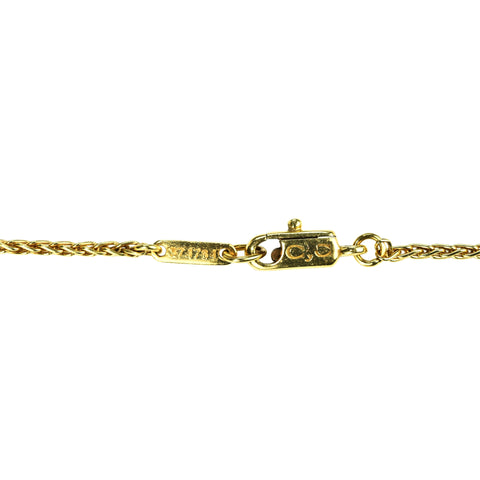 【中古】CARRERA Y CARRERA カレラ・イ・カレラ K18YG750 DIAMOND NECKLACE ダイヤモンドネックレス 11.2ｇ ONE PRICE
