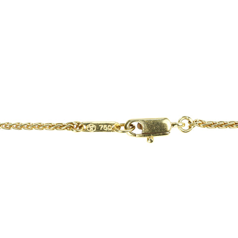 【中古】CARRERA Y CARRERA カレラ・イ・カレラ K18YG750 DIAMOND NECKLACE ダイヤモンドネックレス 11.2ｇ ONE PRICE