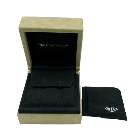 【中古】Van Cleef＆Arpels ヴァン クリーフ＆アーペル  K18YG VINTAGE ALHAMBRA EARRINGS ヴィンテージ アルハンブラ イヤリング 7.6g ピアス マザーオブパール