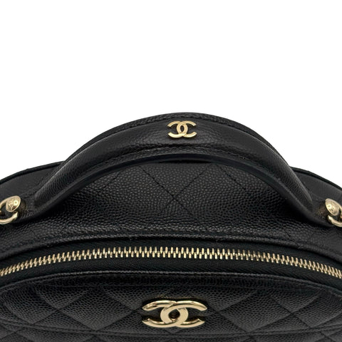 【美品】 CHANEL シャネル MATELASSE CHAIN SHOULDER BAG マトラッセ チェーンショルダーバッグ ショルダーバッグ ランダム番(2021年~) ブラック キャビアスキン 中古 USED バッグ