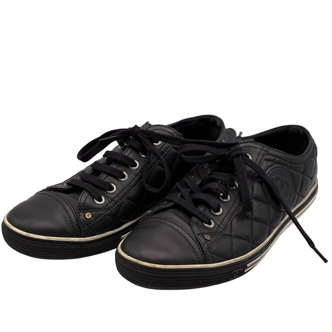 【中古】 CHANEL 靴 SNEAKERS スニーカー 37 USED 中古 靴