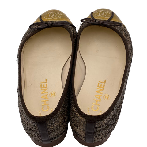【中古】 CHANEL シャネル SANDALS バレエシューズ 36 USED 中古 靴