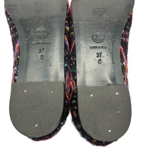 【中古】 CHANEL シャネル SHOES バレエシューズ 37 USED 中古 靴