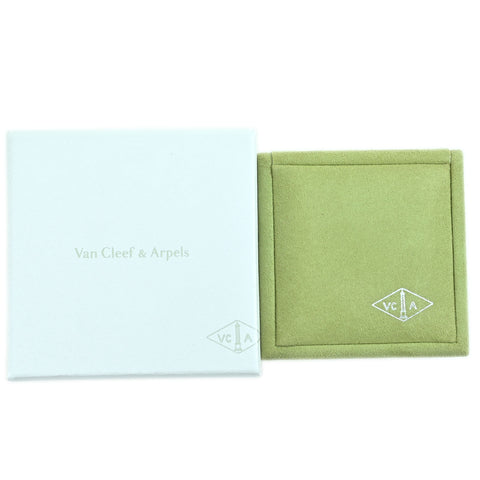 【中古】Van Cleef＆Arpels ヴァンクリーフ＆アーペル K18YG ONYX VINTAGE ALHAMBRA NECKLACE ヴィンテージアルハンブラペンダントネックレス 5.1g BOX 保証書　