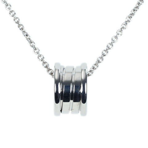 【中古】BVLGARI ブルガリ K18WG B.ZERO1 PENDANT NECKLACE ビーゼロワンペンダントネックレス 12.0ｇ