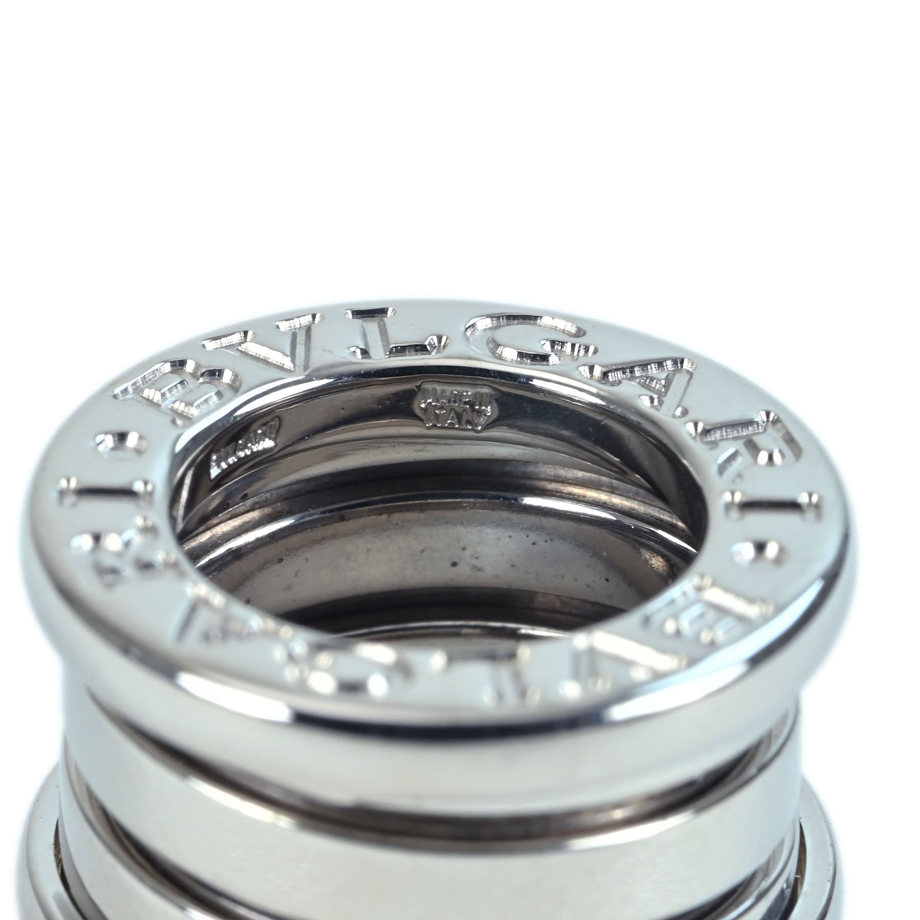 中古】BVLGARI ブルガリ K18WG B.ZERO1 PENDANT NECKLACE ビーゼロワン