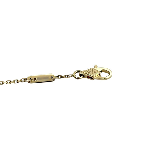 【中古】Van Cleef＆Arpels ヴァン クリーフ＆アーペル K18YG DIAMOND  FRIVOLE MINI MODEL フリヴォル ブレスレット、ミニモデル 2.2g