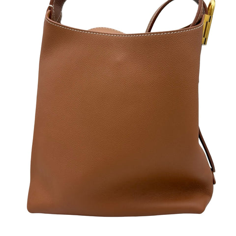 【中古」】 LOUIS VUITTON ルイ・ヴィトン LOW KEY ALL IN BB ロウキーオールインBB ショルダーバッグ M14416(ICチップ) コニャック レザー 中古 USED バッグ