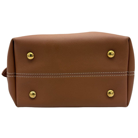 【中古」】 LOUIS VUITTON ルイ・ヴィトン LOW KEY ALL IN BB ロウキーオールインBB ショルダーバッグ M14416(ICチップ) コニャック レザー 中古 USED バッグ