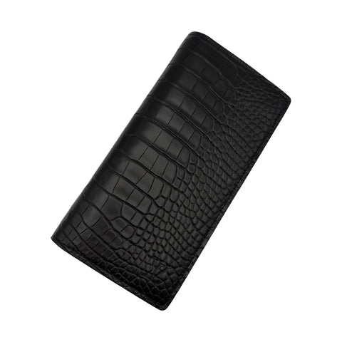 【新品未使用】 LOUIS VUITTON ルイ・ヴィトン CROCODILE LONG WALLET クロコダイル長財布 小物 ブラック クロコダイル　レザー 新品未使用