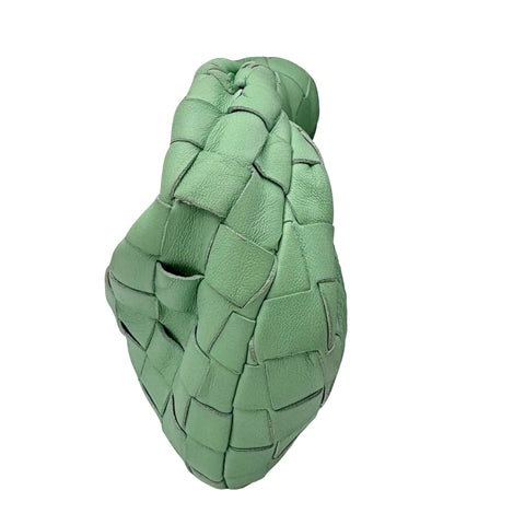 【中古】 BOTTEGA VENETA ボッテガ・ヴェネタ HANDBAG ハンドバッグ P02802793A グリーン レザー 中古 USED バッグ