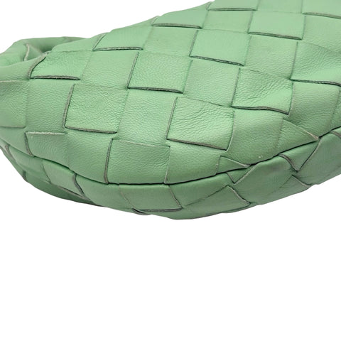 【中古】 BOTTEGA VENETA ボッテガ・ヴェネタ HANDBAG ハンドバッグ P02802793A グリーン レザー 中古 USED バッグ