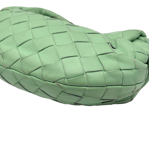 【中古】 BOTTEGA VENETA ボッテガ・ヴェネタ HANDBAG ハンドバッグ P02802793A グリーン レザー 中古 USED バッグ