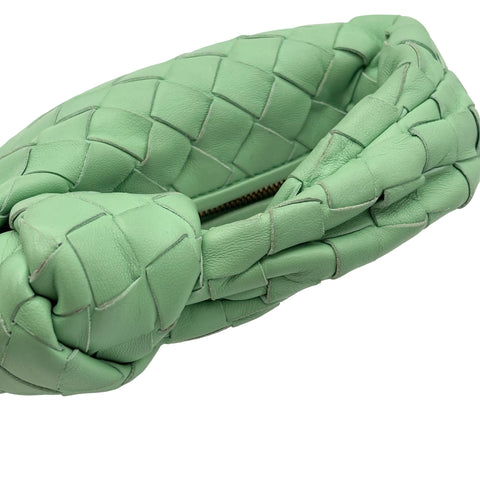 【中古】 BOTTEGA VENETA ボッテガ・ヴェネタ HANDBAG ハンドバッグ P02802793A グリーン レザー 中古 USED バッグ