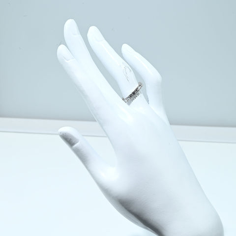 【中古】CARTIER カルティエ  PT950 DIAMOND Destinee RING  デスティネ フルエタニティダイヤモンドリング D1.58ct 3.3g #11