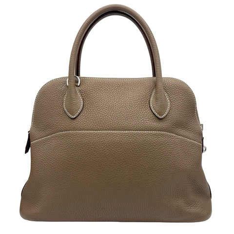 【中古】 Hermes エルメス BOLIDE31 ボリード31 ハンドバッグ Y刻（2020年） エトゥープ トリヨンクレマンス 中古 USED バッグ