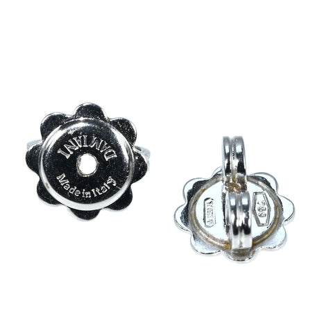 【中古】DAMIANI ダミアーニ K18WG/K18PGDIAMOND D ICON 1P DIAMOND EARRINGS ディーアイコン カプチーノセラミックピアス 13.0g