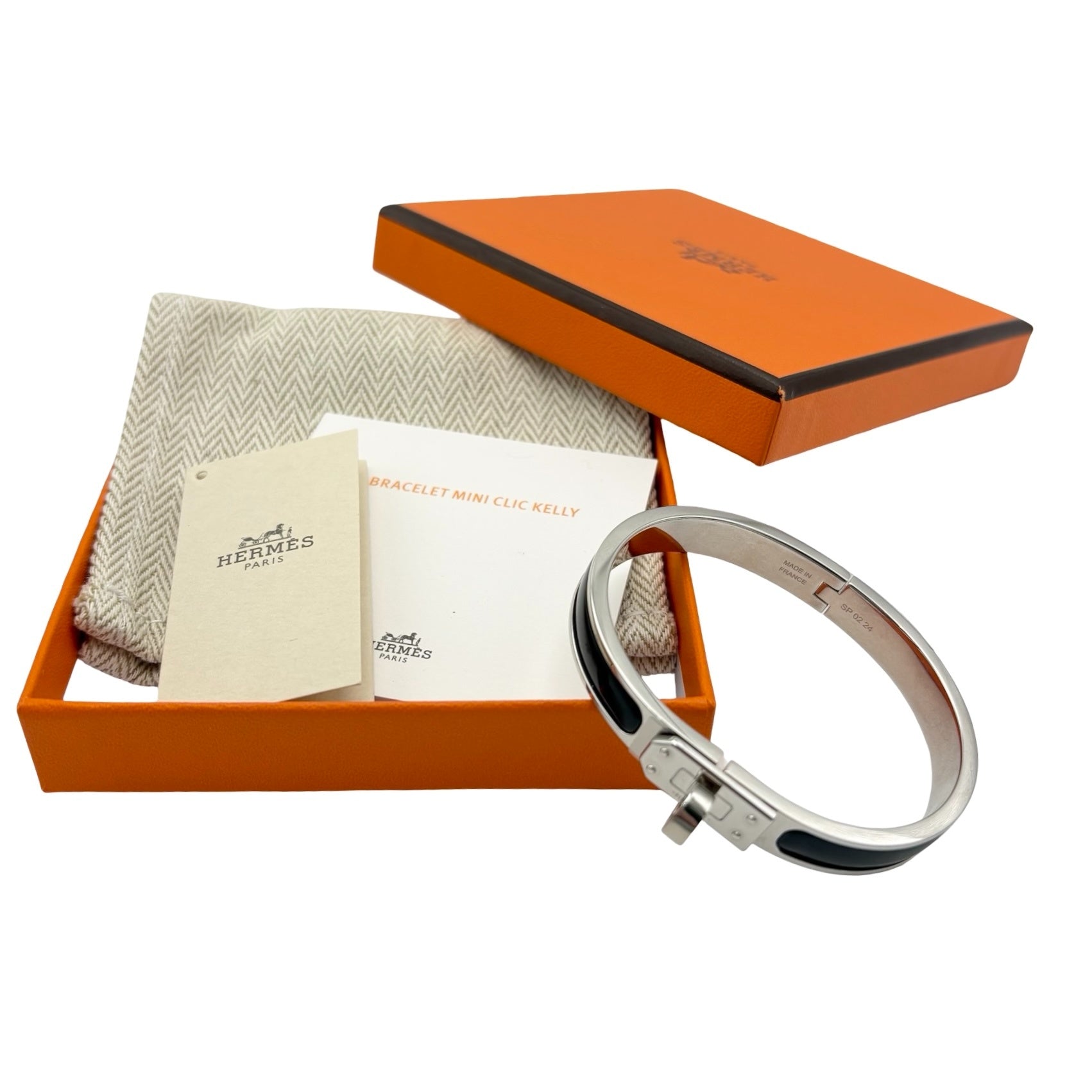 新品未使用】 Hermes エルメス MINI CLIC KELLY BRACELET ミニクリック