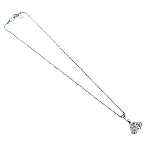 【中古】BVLGARI ブルガリ K18/K18WG DIAMOND DIVAS' DREAM NECKLACE ダイヤモンド ディーヴァドリームネックレス7.3g 44cm