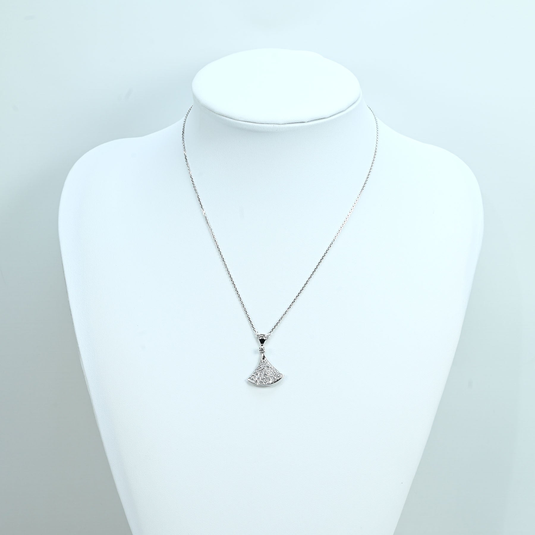 中古】BVLGARI ブルガリ K18/K18WG DIAMOND DIVAS' DREAM NECKLACE