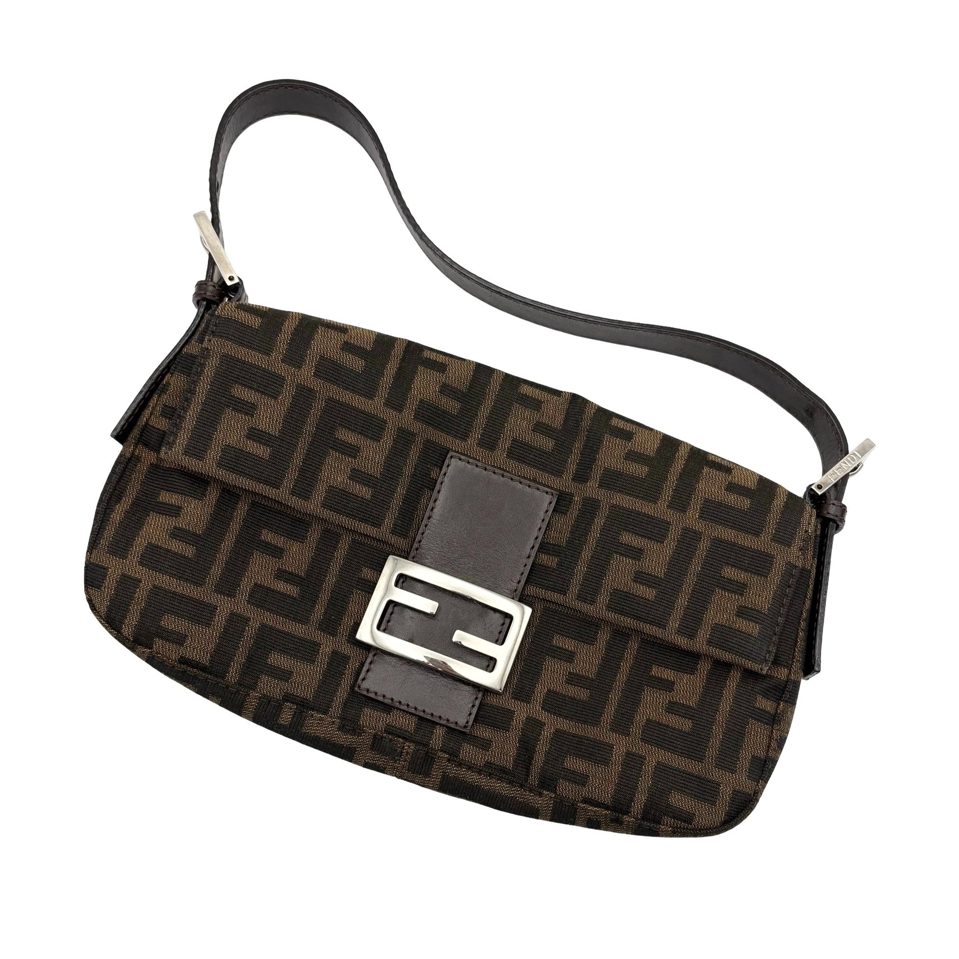 中古】FENDI フェンディ MAMMA BAGUETTE SHOULDER BAG マンマバケット