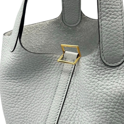 【中古】 Hermes エルメス PICOTIN ピコタン ハンドバッグ Ｙ刻（2020年） ブルーペール トリヨンクレマンス 中古 USED バッグ
