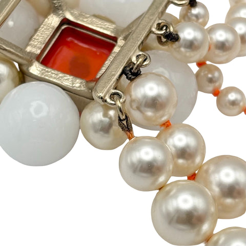 【中古】 CHANEL シャネル NECKLACE ネックレス 小物 フェイクパール 中古