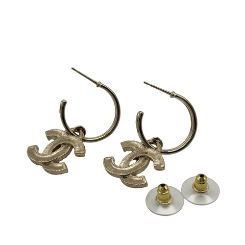 【美品】 CHANEL シャネル EARRINGS ピアス 小物 GP 中古 アクセサリー