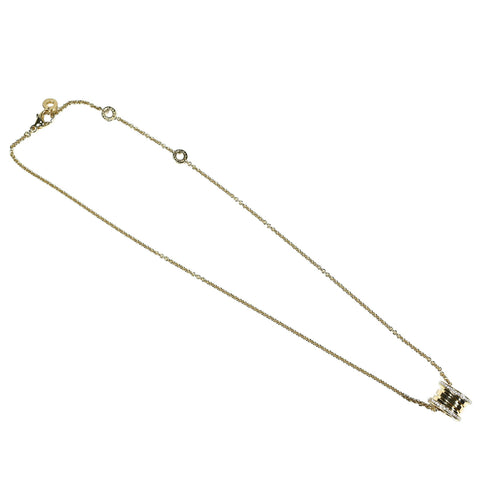 【中古】BVLGARI ブルガリ K18YG DIAMOND B ZERO1 NECKLACE  ビーゼロワンダイヤモンドペンダントネックレス 14.7g 46cm