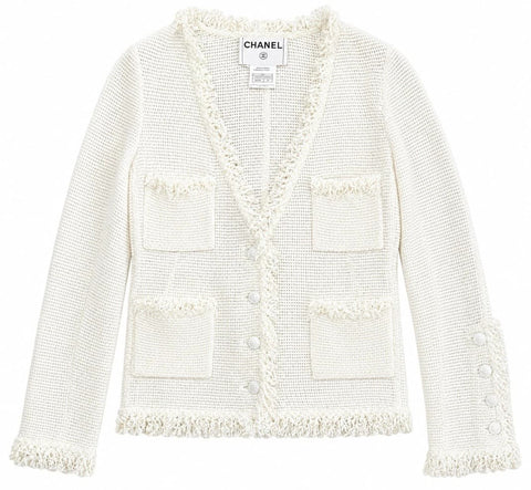 【中古】 CHANEL シャネル MESHJACKET メッシュジャケット 36 USED 中古 2007年 CLOTHES 洋服