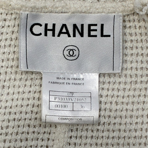 【中古】 CHANEL シャネル MESHJACKET メッシュジャケット 36 USED 中古 2007年 CLOTHES 洋服
