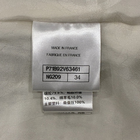 【中古】 CHANEL シャネル JACKET ジャケット 34 USED 中古 2022年 CLOTHES 洋服