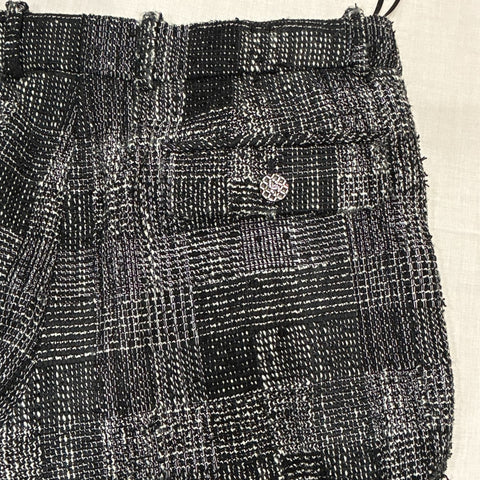 【中古】 CHANEL シャネル PANTS ツイードタックワイドパンツ 38 USED 中古 2022年 CLOTHES 洋服