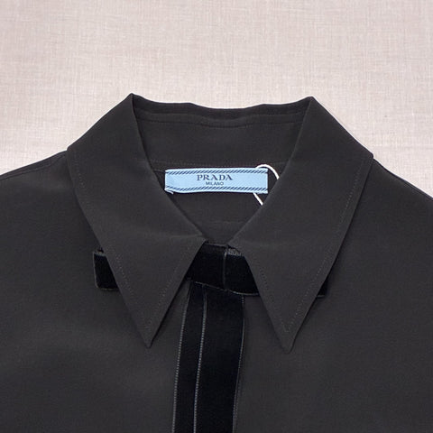 【美品】 PRADA プラダ SHIRT シャツ 40 USED 中古 2024年 CLOTHES 洋服