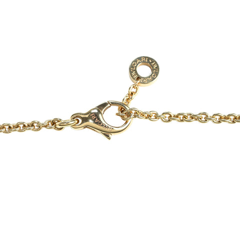 【中古】BVLGARI ブルガリ K18YG ONYX/SHELL NECKLACE ブルガリ・ブルガリネックレス 33.5g 92cm
