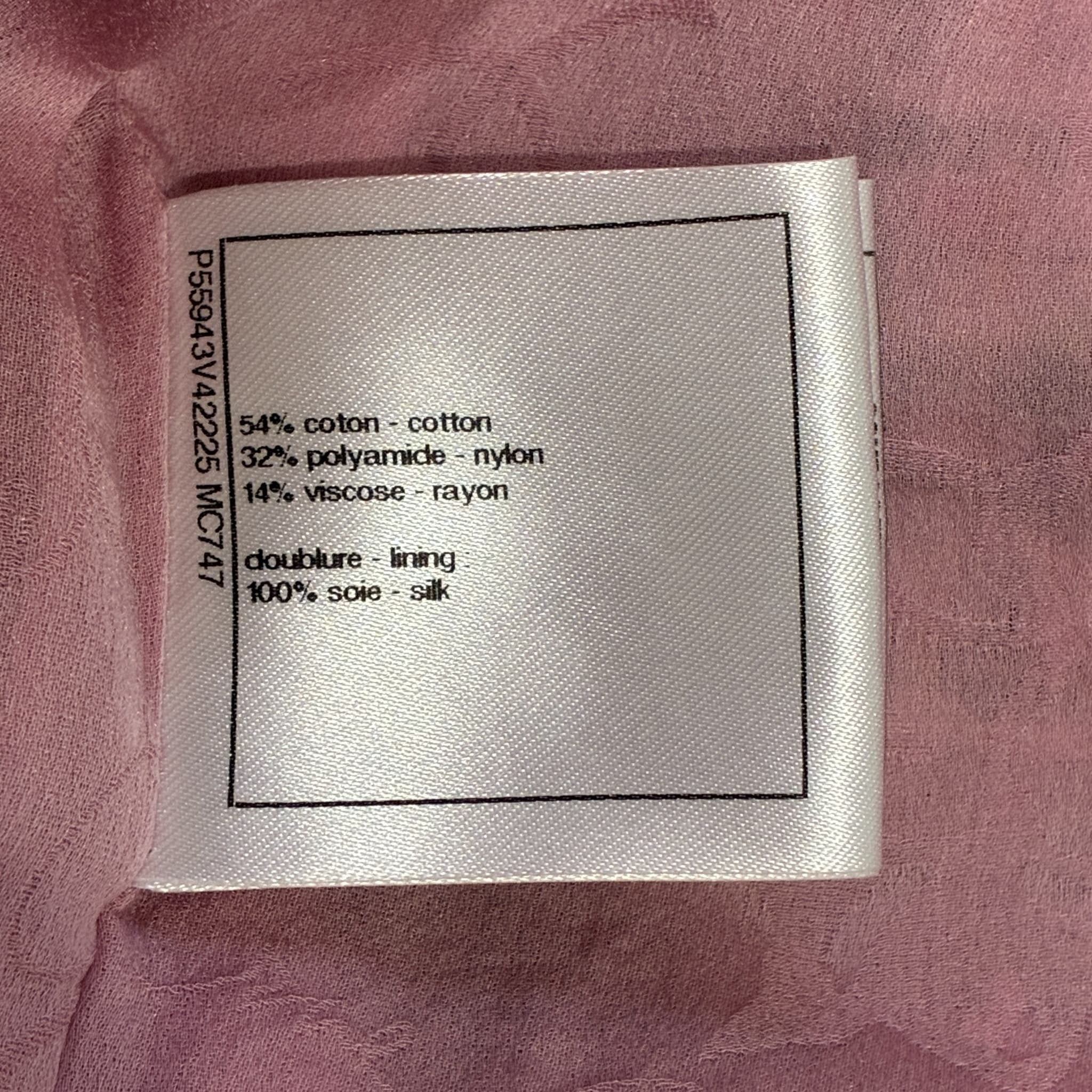 中古】 CHANEL シャネル JUMPSUIT オールイン ツイードジャンプスーツ
