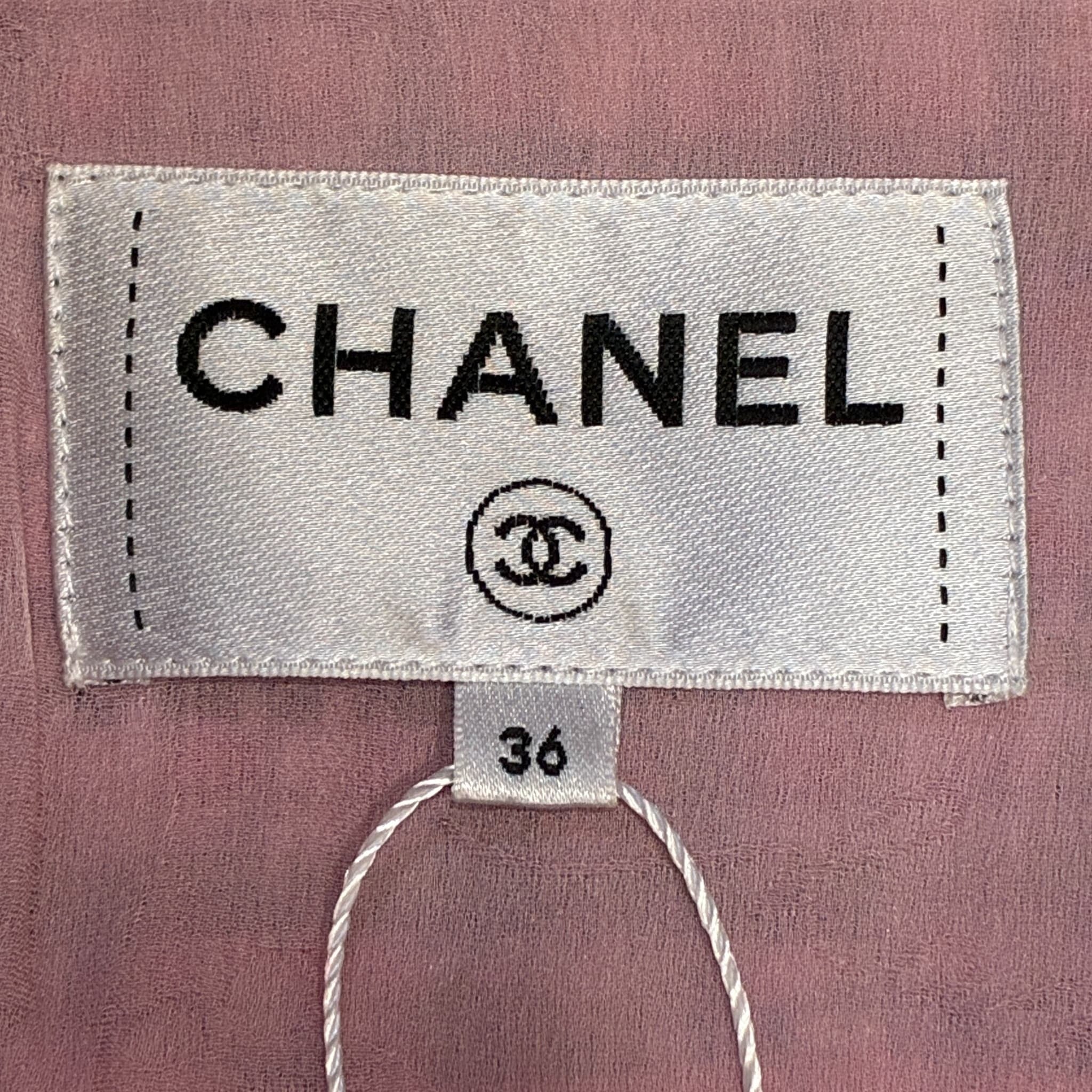 中古】 CHANEL シャネル JUMPSUIT オールイン ツイードジャンプスーツ