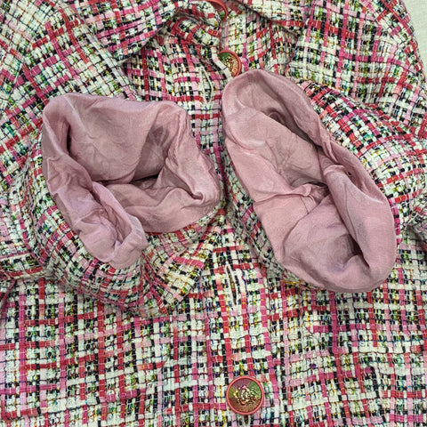 【中古】 CHANEL シャネル JUMPSUIT オールイン ツイードジャンプスーツ 36 USED 中古 2017年 アパレル 洋服