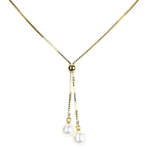 【中古】TASAKI タサキ K18YG AKOYA PEARL NECKLACE アコヤパールネックレス 6.0-6.5mm 4.5g BOX USED