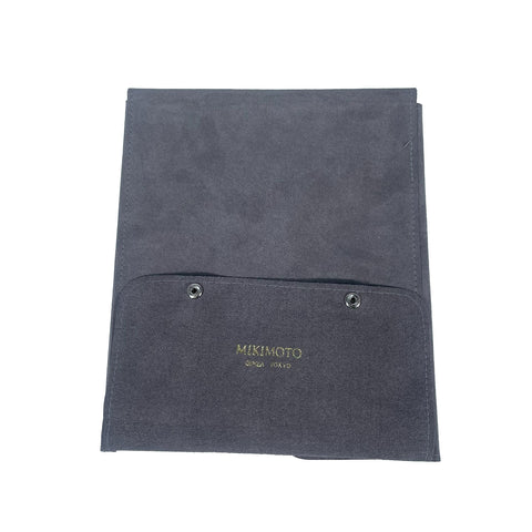 【中古】MIKIMOTO ミキモトK18YG AKOYA PEARL NECKLACE アコヤパール3連ネックレス 40cm 42.4g 保存袋  ONE PRICE