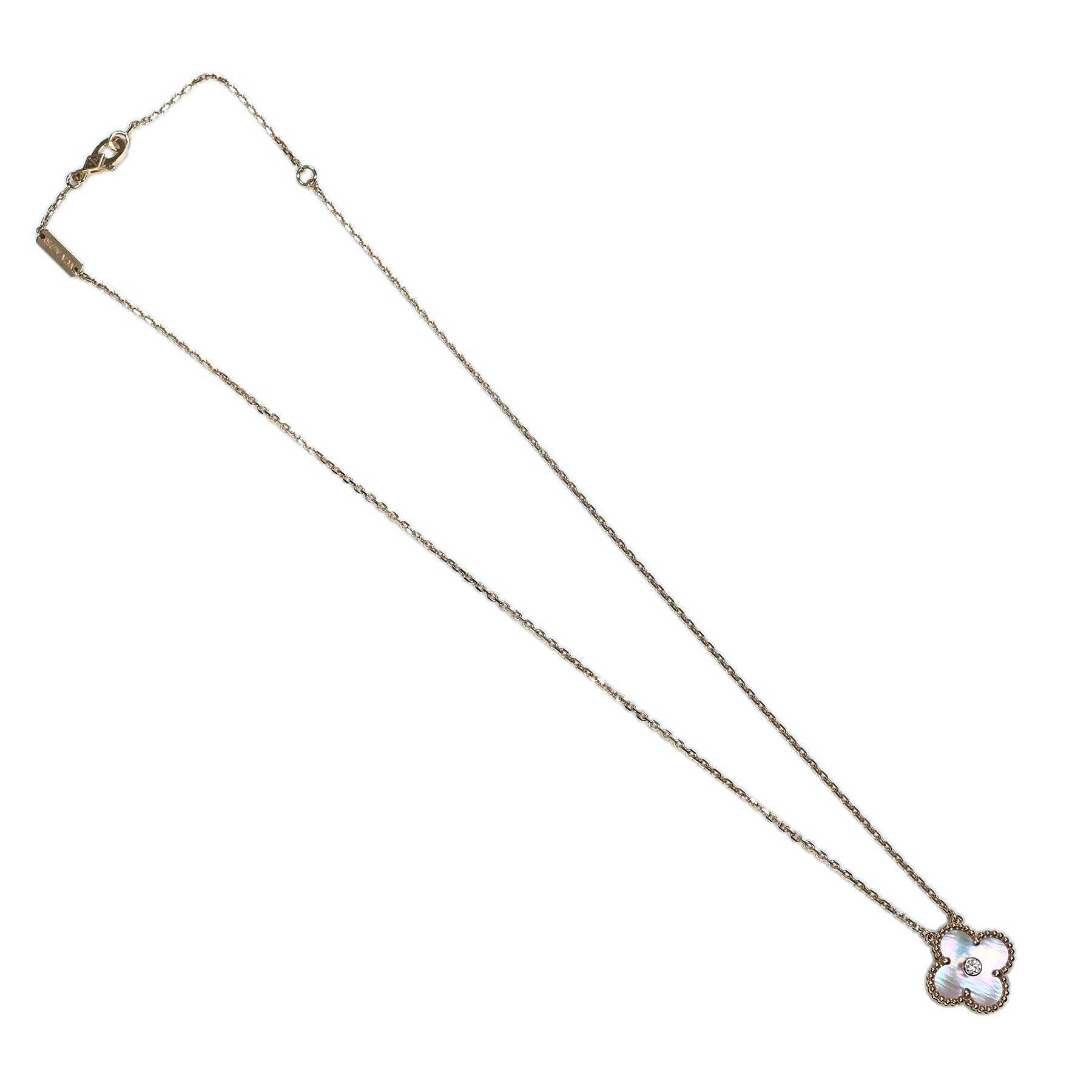 中古】Van Cleef＆Arpels ヴァンクリーフ＆アーペル K18PG VINTAGE