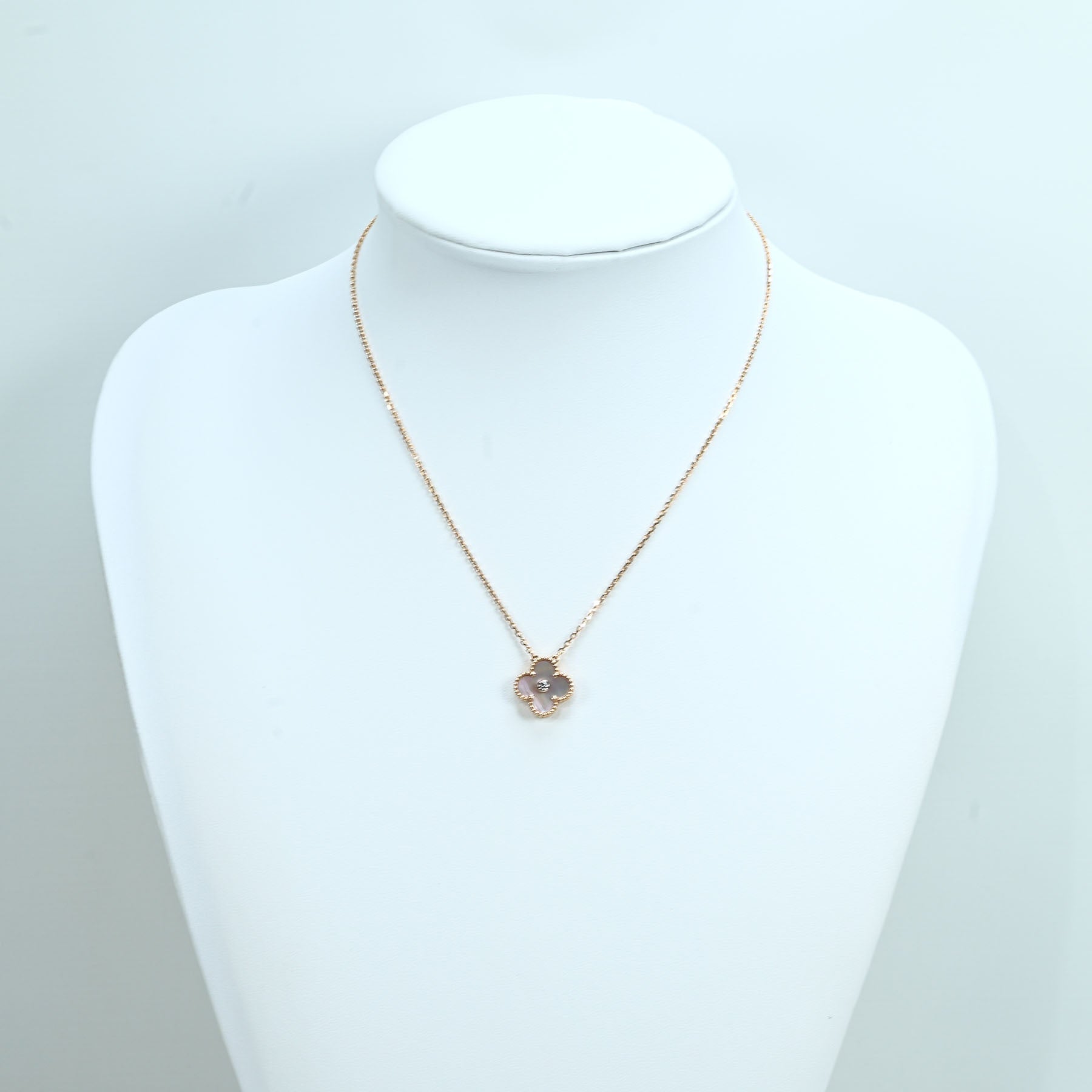 中古】Van Cleef＆Arpels ヴァンクリーフ＆アーペル K18PG VINTAGE