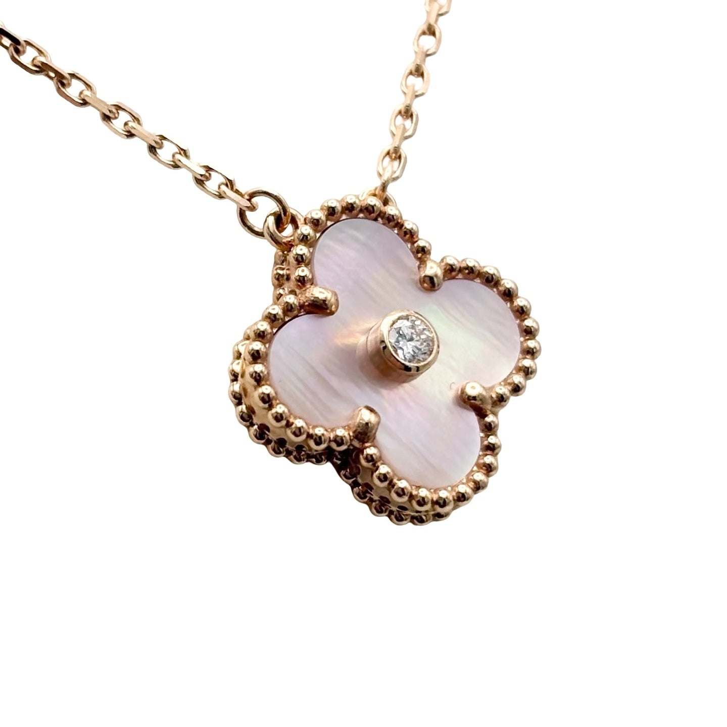 中古】Van Cleef＆Arpels ヴァンクリーフ＆アーペル K18PG VINTAGE