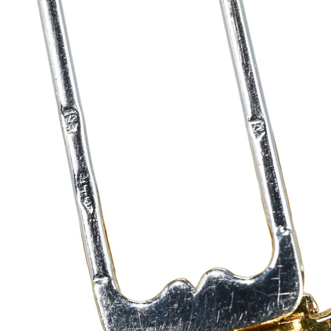 【中古】CARTIER  カルティエ PEARL BROOCH  K18YG/エナメル パール・エメラルド・ダイヤモンド パンテールキャットブローチ 32.2g