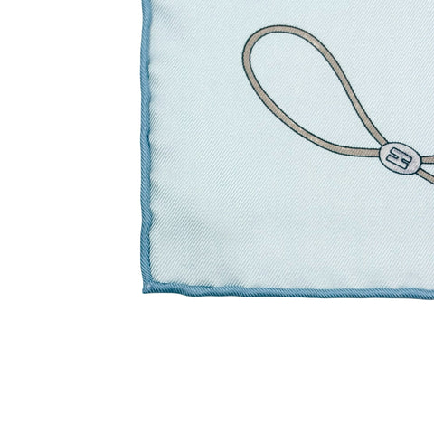 【新品未使用】Hermes エルメス カレ90《グラン・ギャロップ》 スカーフ SCARF ブルー·シエル/グレー/キュイール シルク100％ 新品未使用 100%SILK