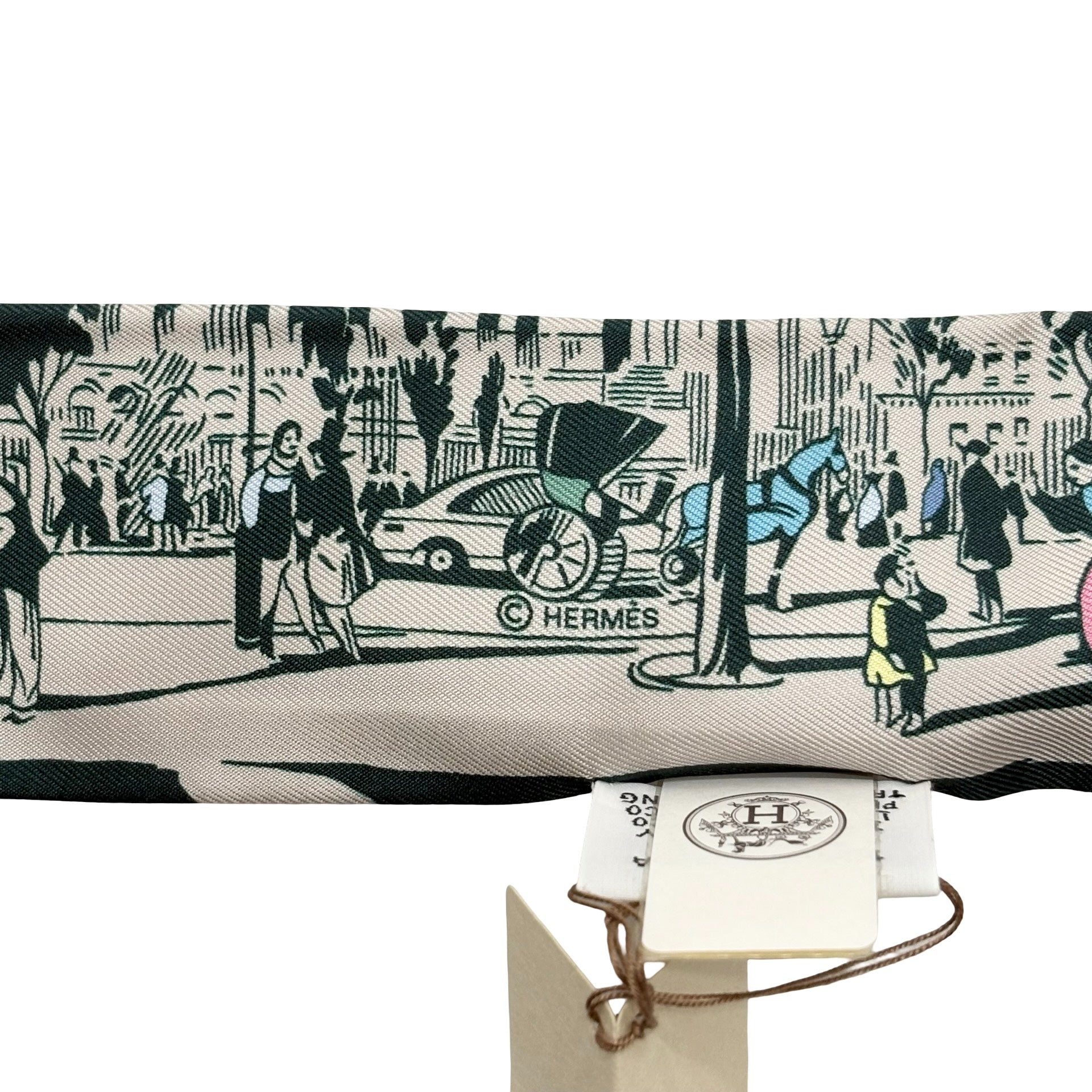 新品未使用】 Hermes エルメス ツイリー《ブールヴァールの陰から