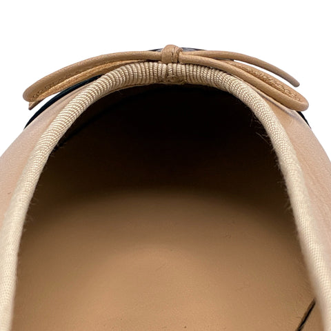 【中古】 CHANEL シャネル SHOES バイカラーバレエシューズ 36 USED 中古 SHOES 靴