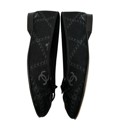 【中古】 CHANEL シャネル SHOES ココロゴデニムバレエシューズ 36 USED 中古 2023年 SHOES 靴