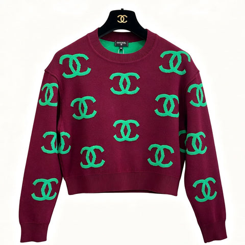 【中古】 CHANEL シャネル CASHMERE SWEATER カシミアセーター 34 USED 中古 2021年 CLOTHES 洋服
